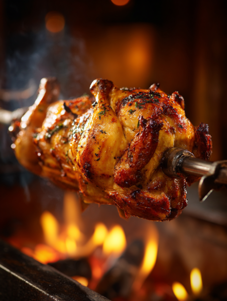 poulet cuite à la four